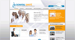 Desktop Screenshot of domital.fr