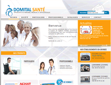 Tablet Screenshot of domital.fr